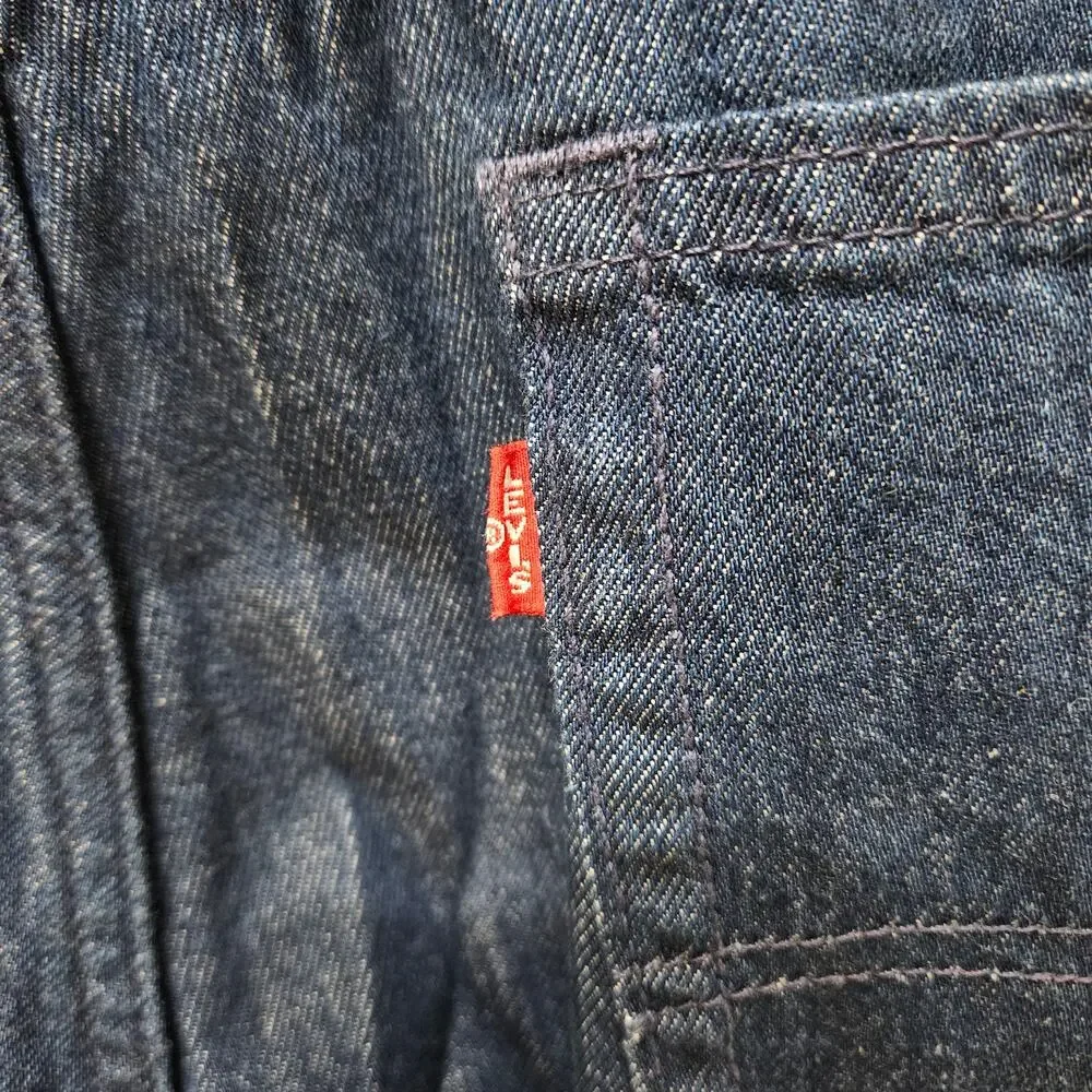 Levi's Men's [Read] Jeans Stay Loose Straight Leg Dark Blue Size 36x32(31)